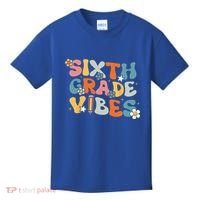 Sixth Grade Vibes Back To School Retro 6th Grade Teachers Kids T-Shirt thumb 0