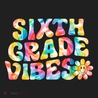 Sixth Grade Vibes 6th Grade Team Teachers Women's Sweatshirt thumb 2