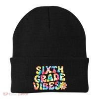 Sixth Grade Vibes 6th Grade Team Teachers Beanie thumb 0