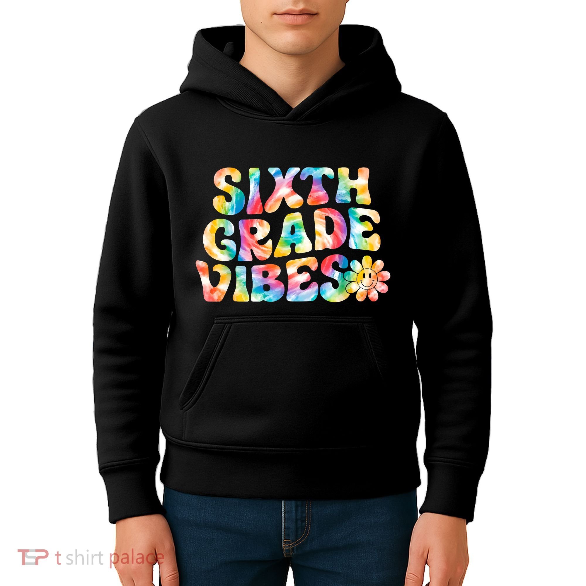 Sixth Grade Vibes 6th Grade Team Teachers Kids Hoodie
