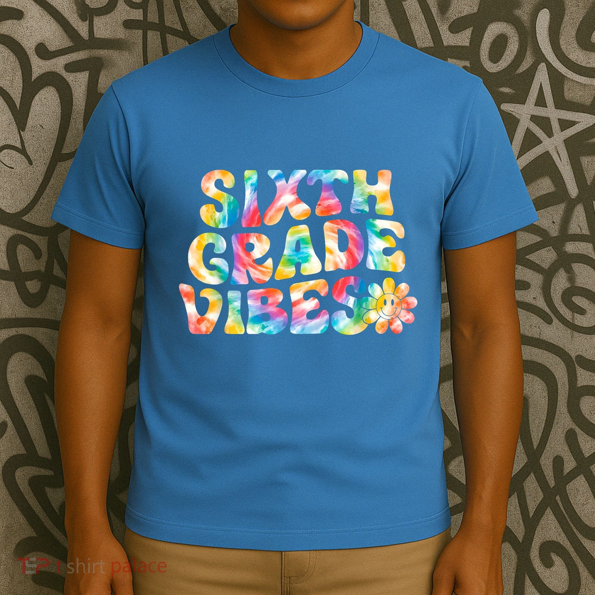 Sixth Grade Vibes 6th Grade Team Teachers T-Shirt