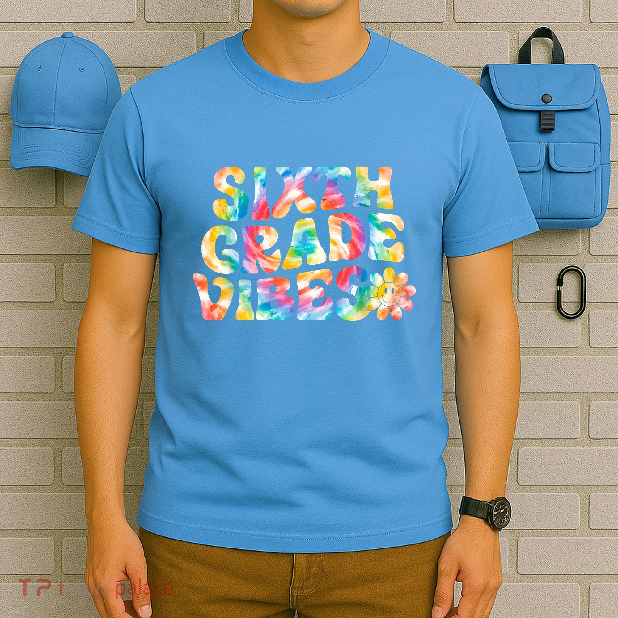 Sixth Grade Vibes 6th Grade Team Teachers T-Shirt