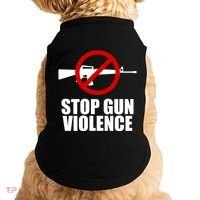 Stop Gun Violence Anti Guns Doggie Tank thumb 0