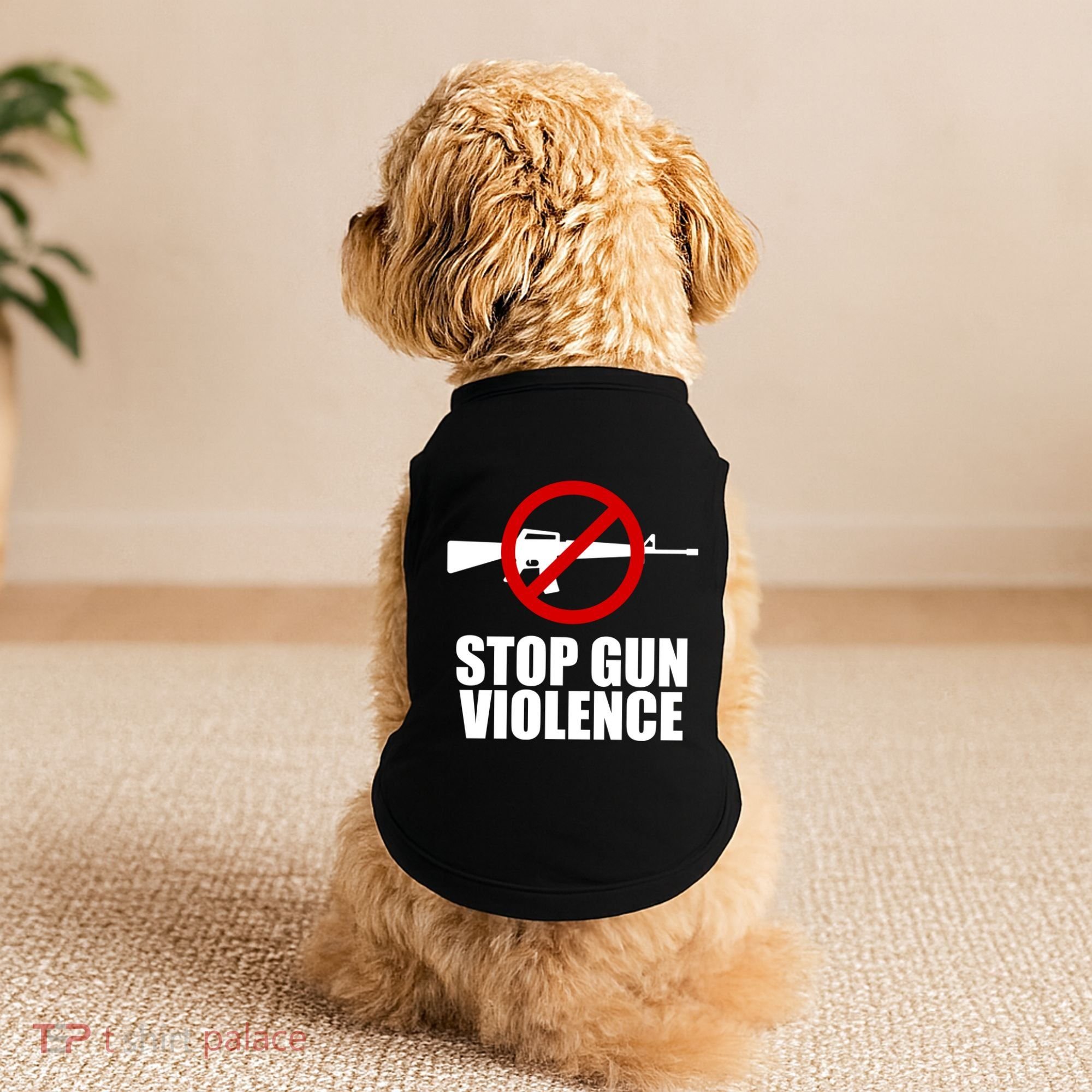 Stop Gun Violence Anti Guns Doggie Tank