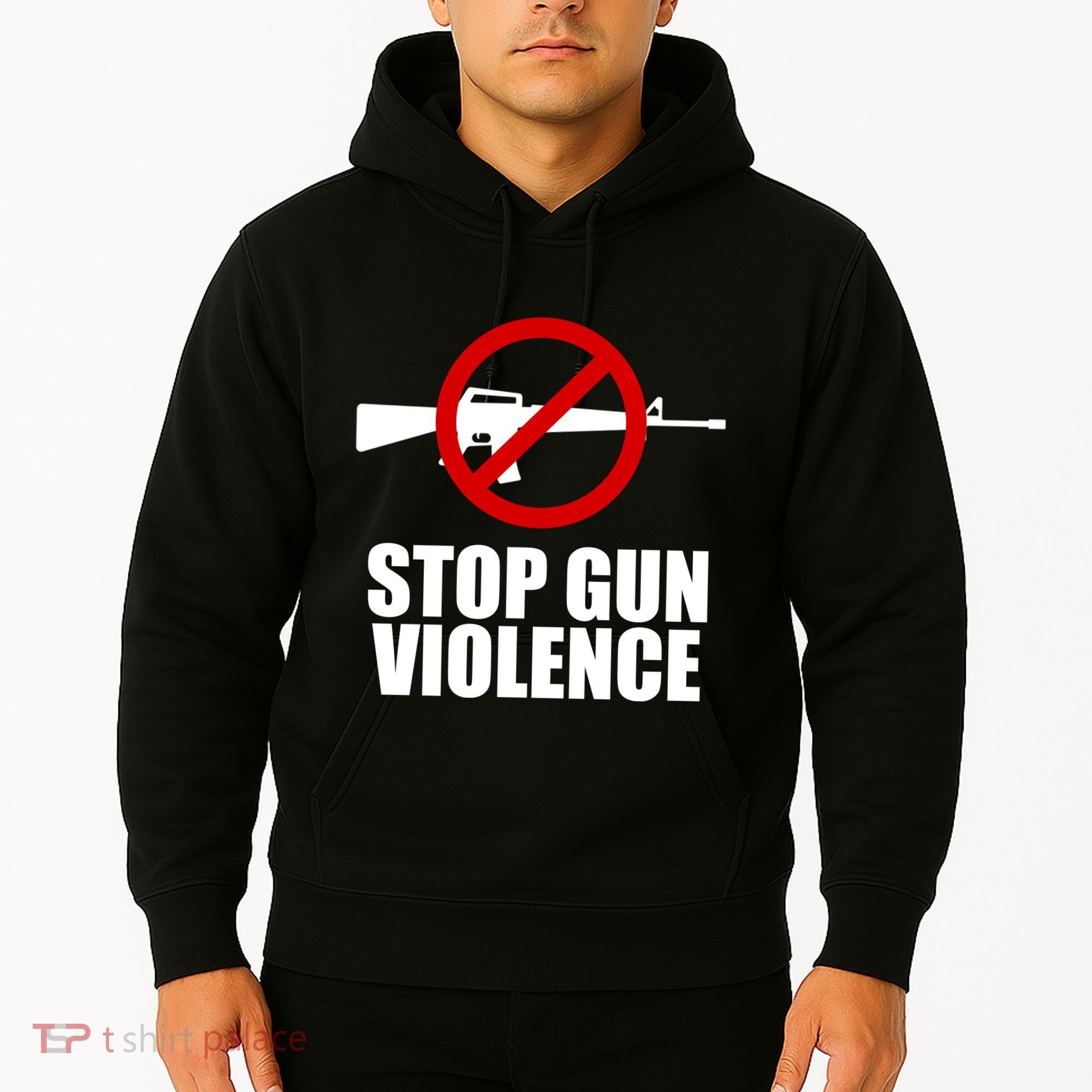 Stop Gun Violence Anti Guns Hoodie