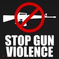 Stop Gun Violence Anti Guns Long Sleeve Shirt thumb 2