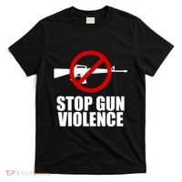 Stop Gun Violence Anti Guns T-Shirt thumb 0