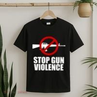Stop Gun Violence Anti Guns T-Shirt thumb 2