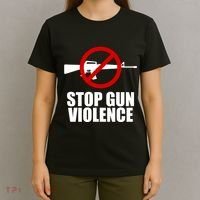 Stop Gun Violence Anti Guns T-Shirt thumb 4
