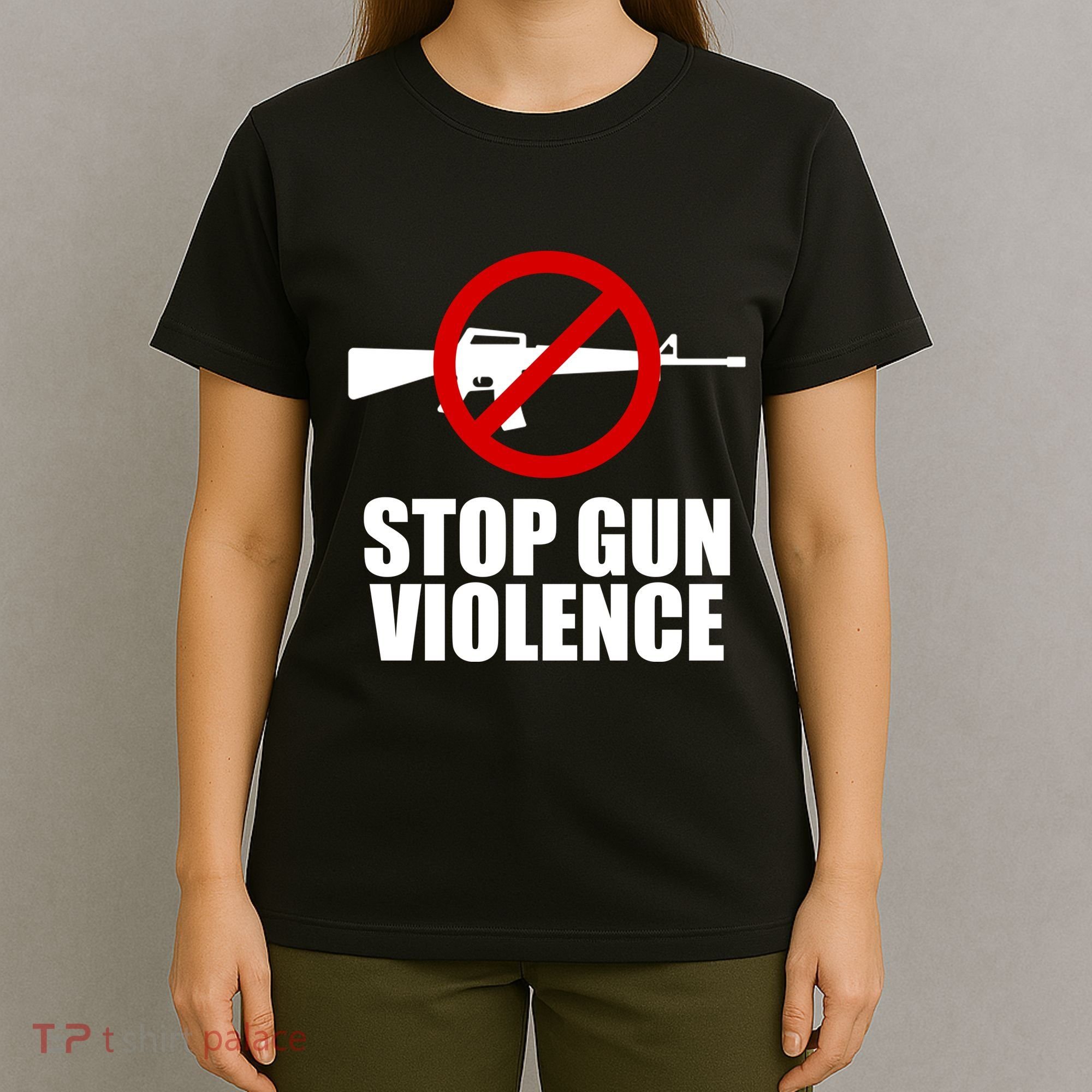 Stop Gun Violence Anti Guns T-Shirt