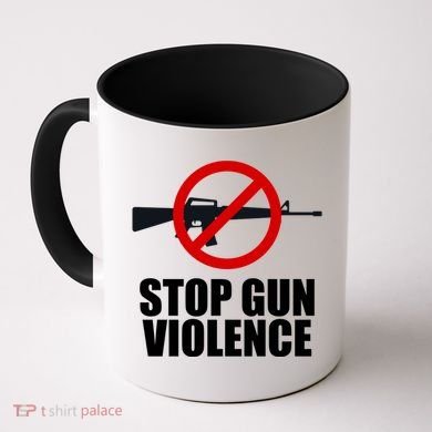 Stop Gun Violence Anti Guns Coffee Mug