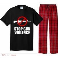 Stop Gun Violence Anti Guns Pajama Set thumb 0