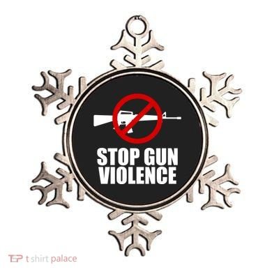 Stop Gun Violence Anti Guns Ornament