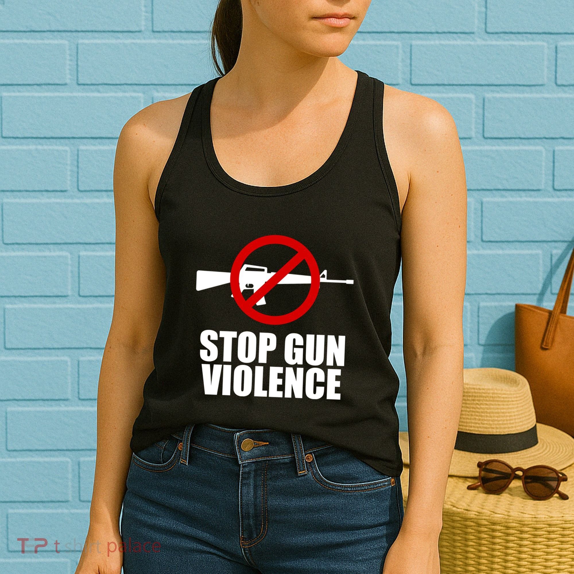 Stop Gun Violence Anti Guns Women's Tank Top