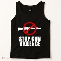 Stop Gun Violence Anti Guns Tank Top thumb 2