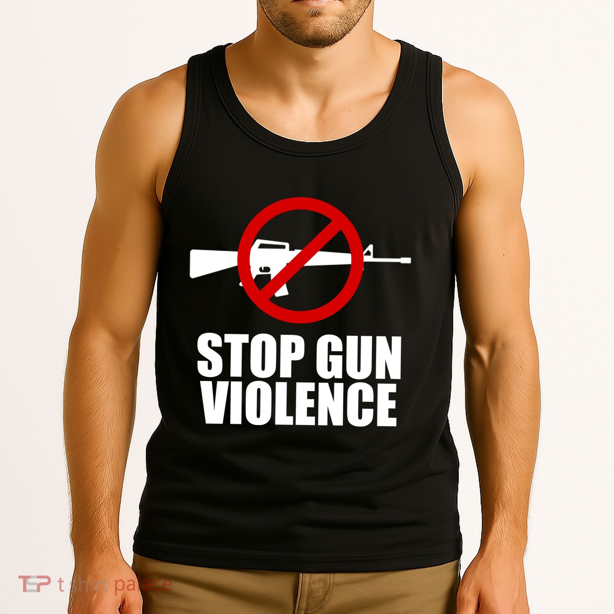Stop Gun Violence Anti Guns Tank Top
