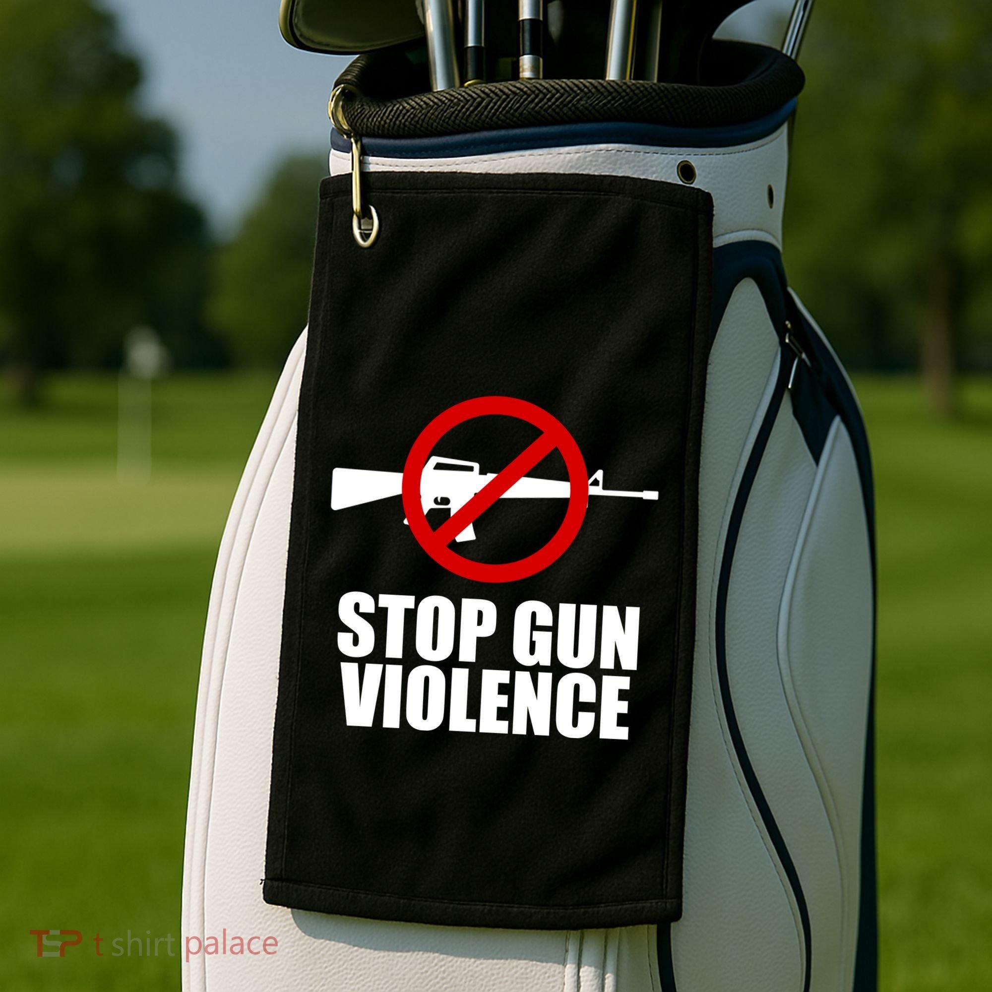 Stop Gun Violence Anti Guns Golf Towel
