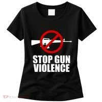 Stop Gun Violence Anti Guns Women's T-Shirt thumb 0