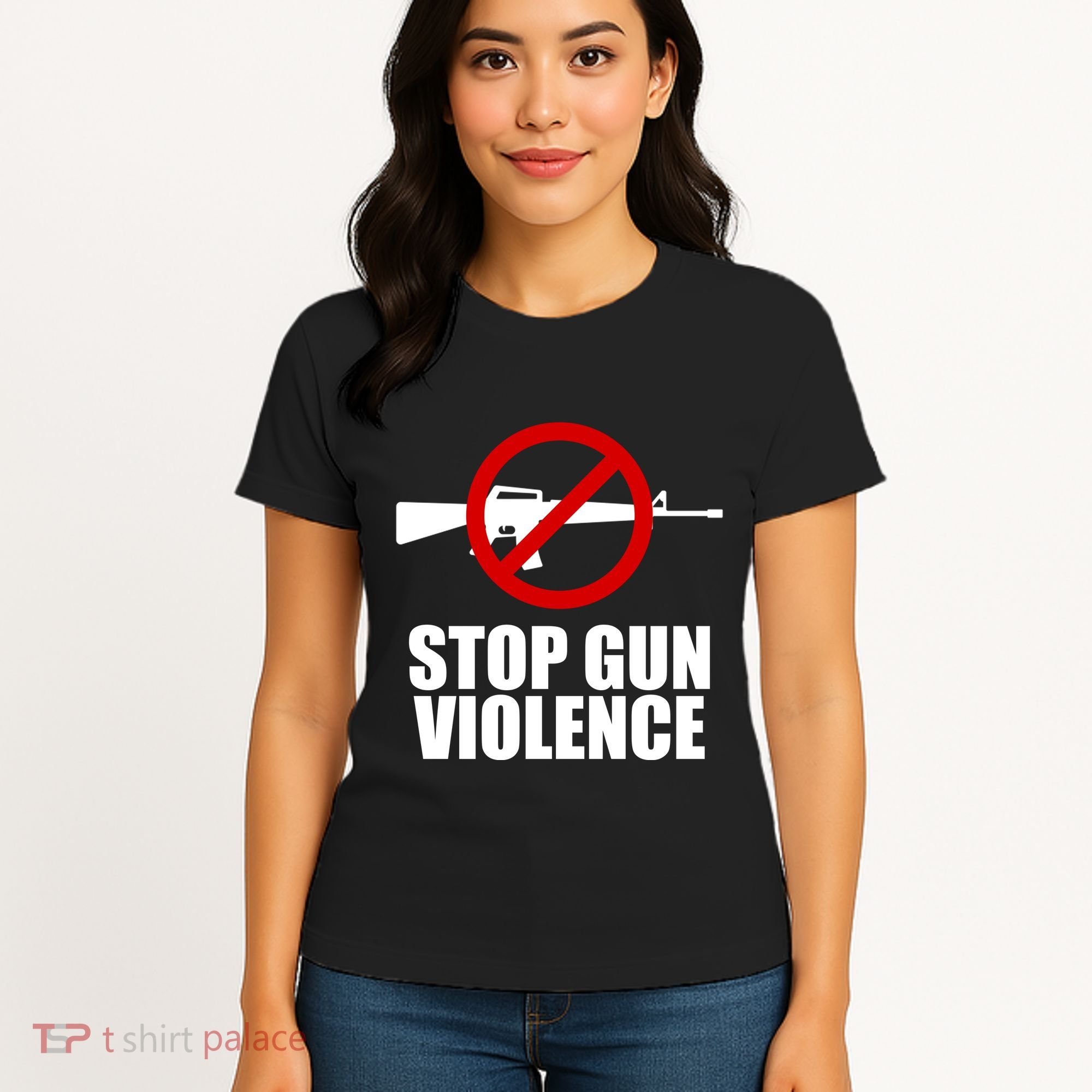 Stop Gun Violence Anti Guns Women's T-Shirt