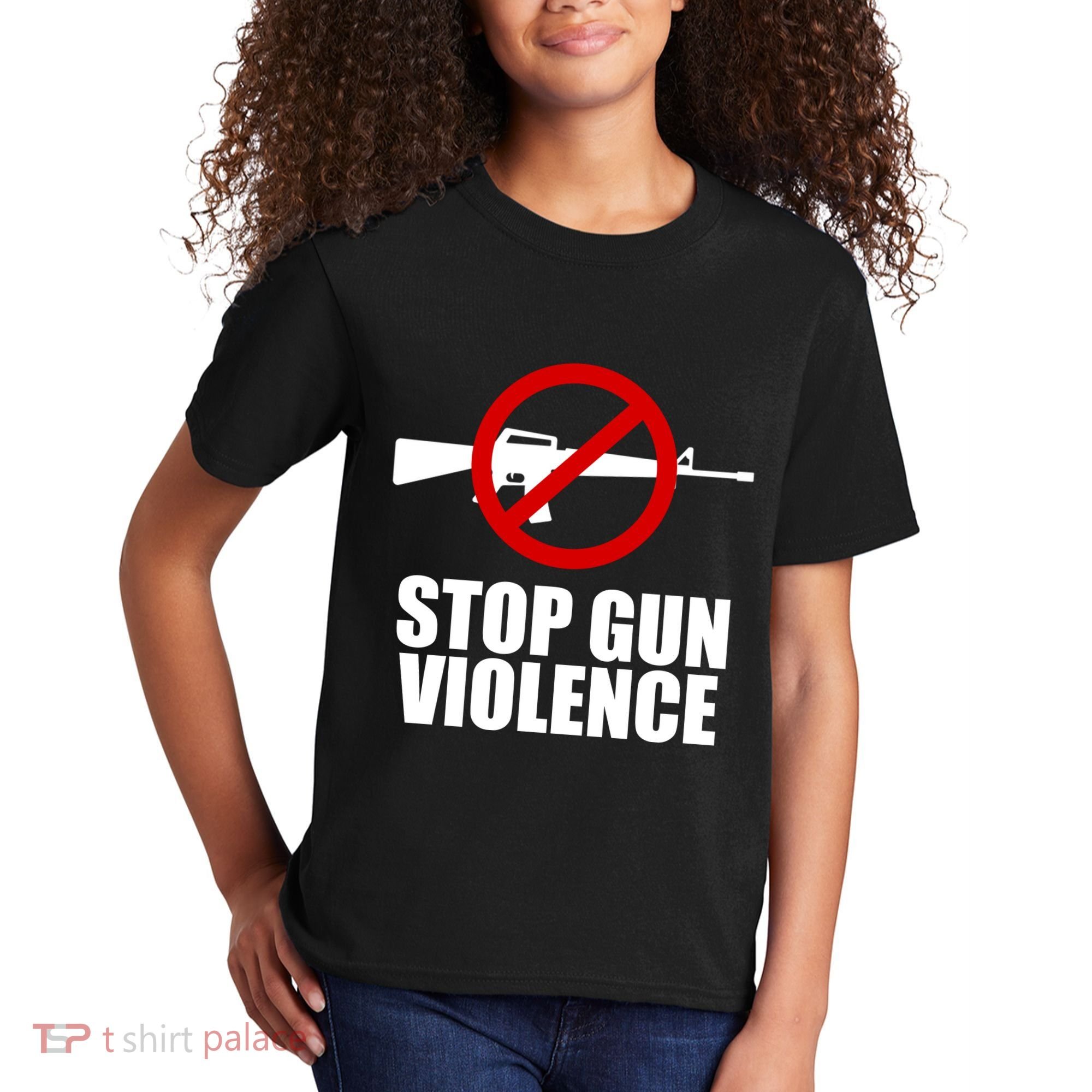 Stop Gun Violence Anti Guns Kids T-Shirt