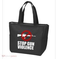 Stop Gun Violence Anti Guns Tote Bag thumb 3