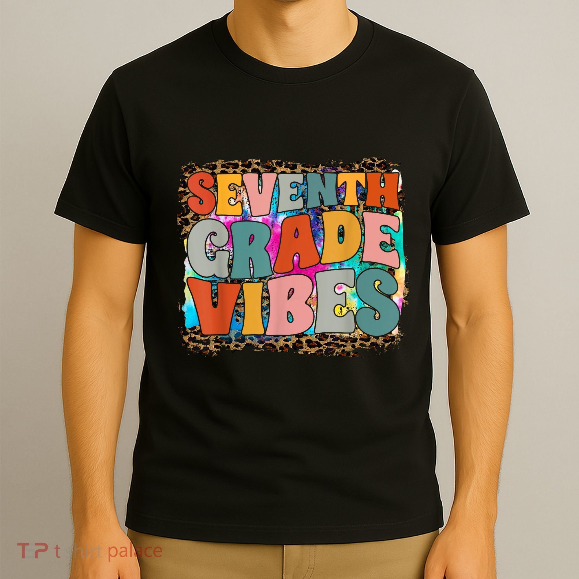 Seventh Grade Vibes 7th Grade Team Retro 1st Day Of School T-Shirt