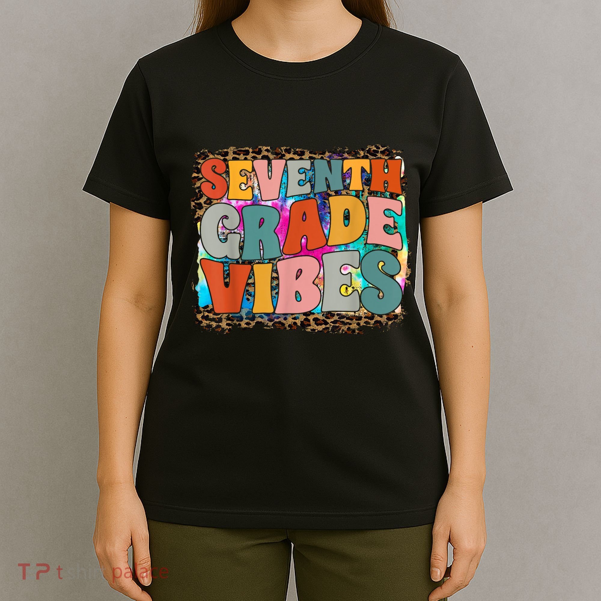 Seventh Grade Vibes 7th Grade Team Retro 1st Day Of School T-Shirt
