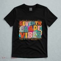 Seventh Grade Vibes 7th Grade Team Retro 1st Day Of School T-Shirt thumb 5