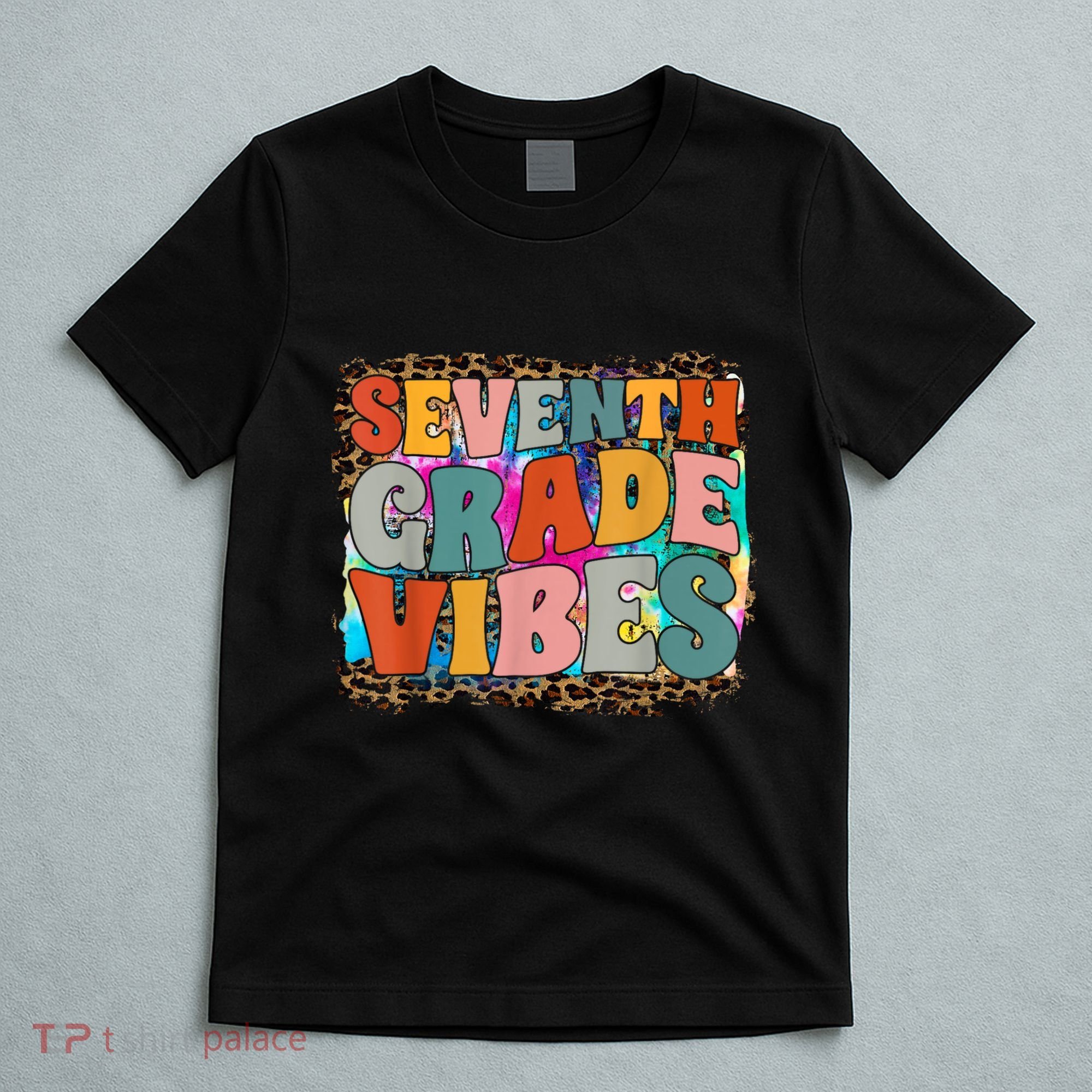 Seventh Grade Vibes 7th Grade Team Retro 1st Day Of School T-Shirt