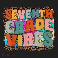 Seventh Grade Vibes 7th Grade Team Retro 1st Day Of School Tumbler thumb 3