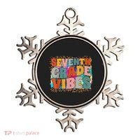 Seventh Grade Vibes 7th Grade Team Retro 1st Day Of School Ornament thumb 0