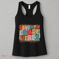 Seventh Grade Vibes 7th Grade Team Retro 1st Day Of School Women's Tank Top thumb 3
