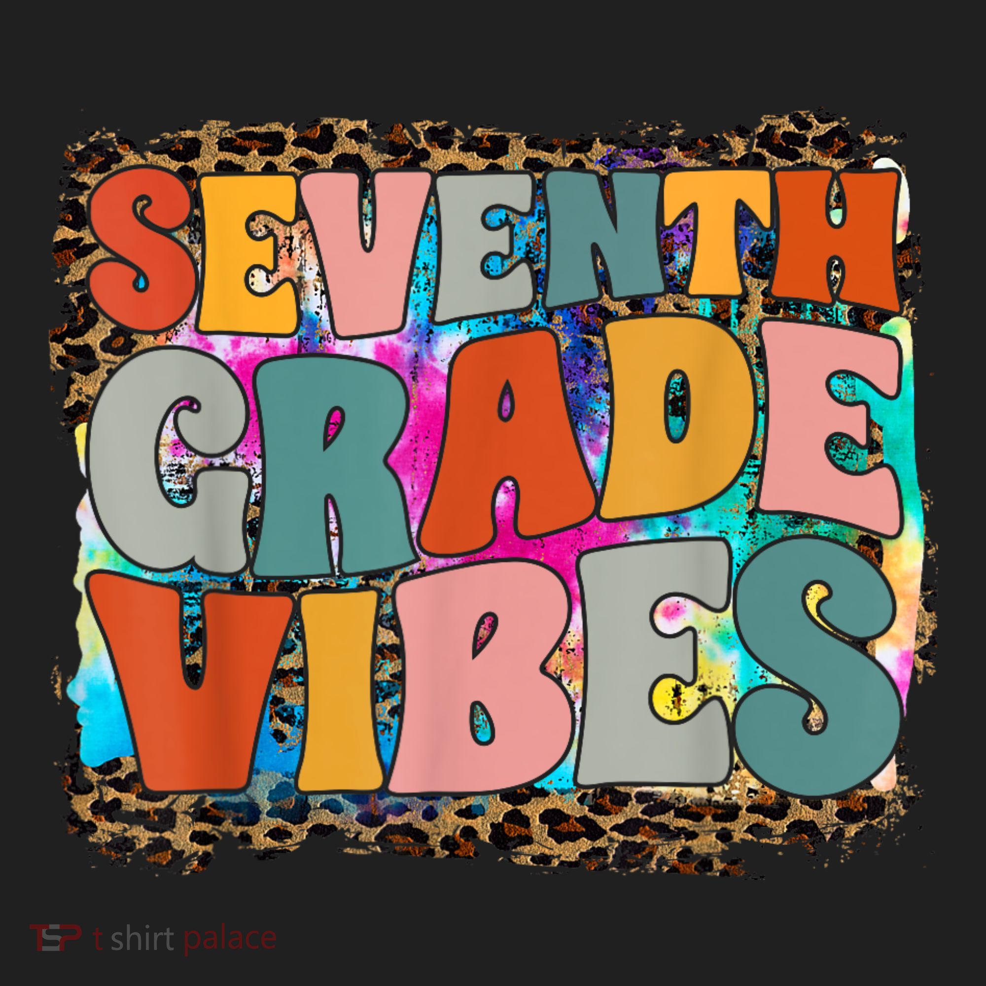 Seventh Grade Vibes 7th Grade Team Retro 1st Day Of School Golf Towel