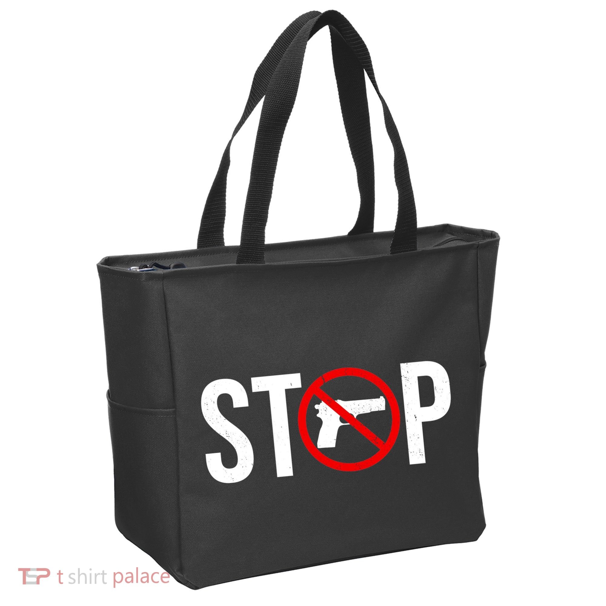 Stop Gun Violence Anti Guns Tote Bag