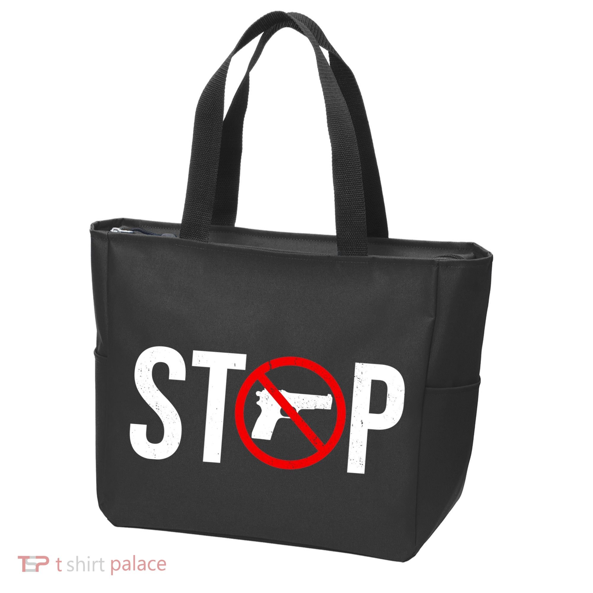 Stop Gun Violence Anti Guns Tote Bag