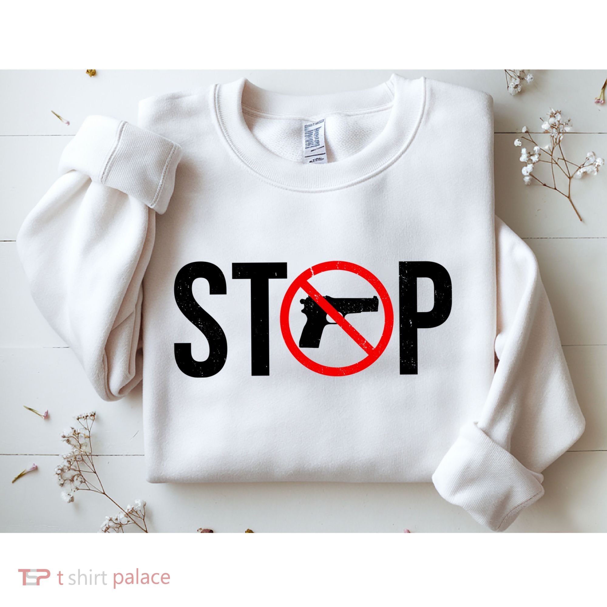 Stop Gun Violence Anti Guns Sweatshirt