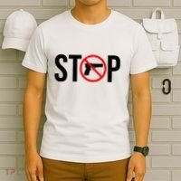 Stop Gun Violence Anti Guns T-Shirt thumb 6