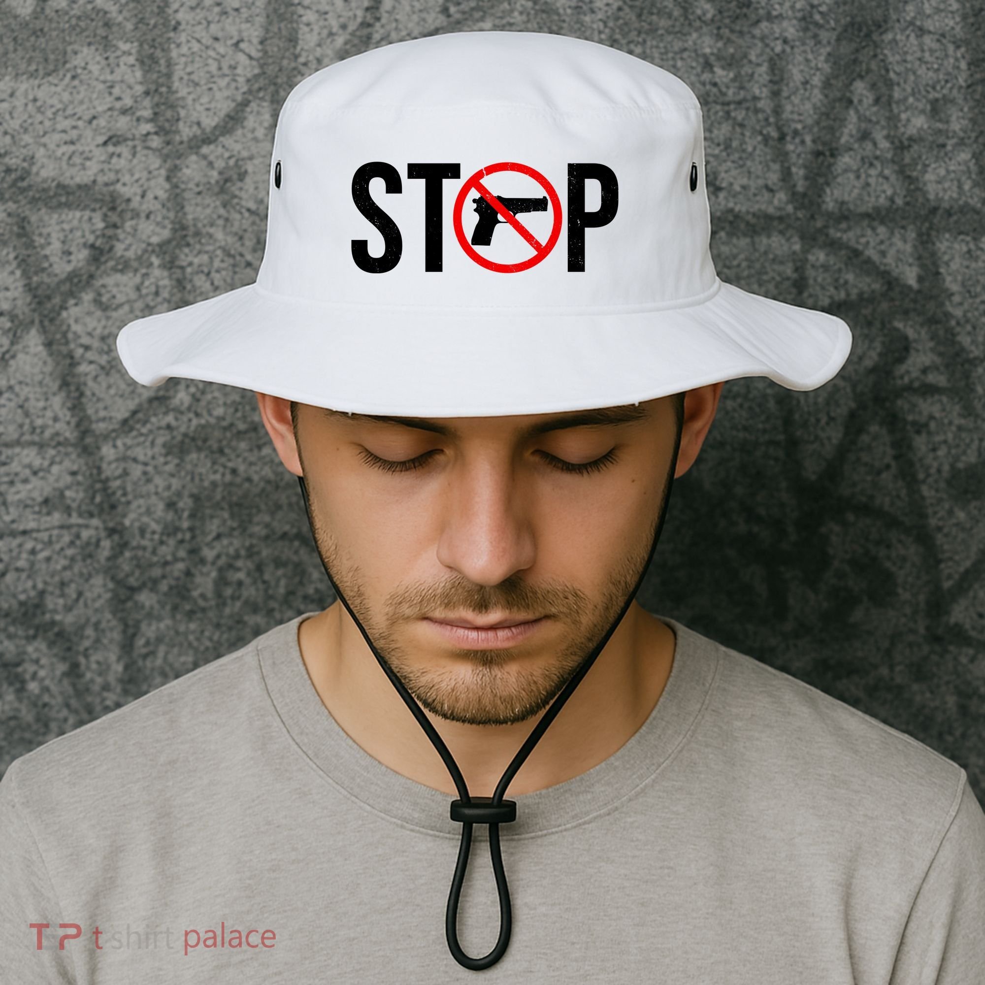 Stop Gun Violence Anti Guns Bucket Hat