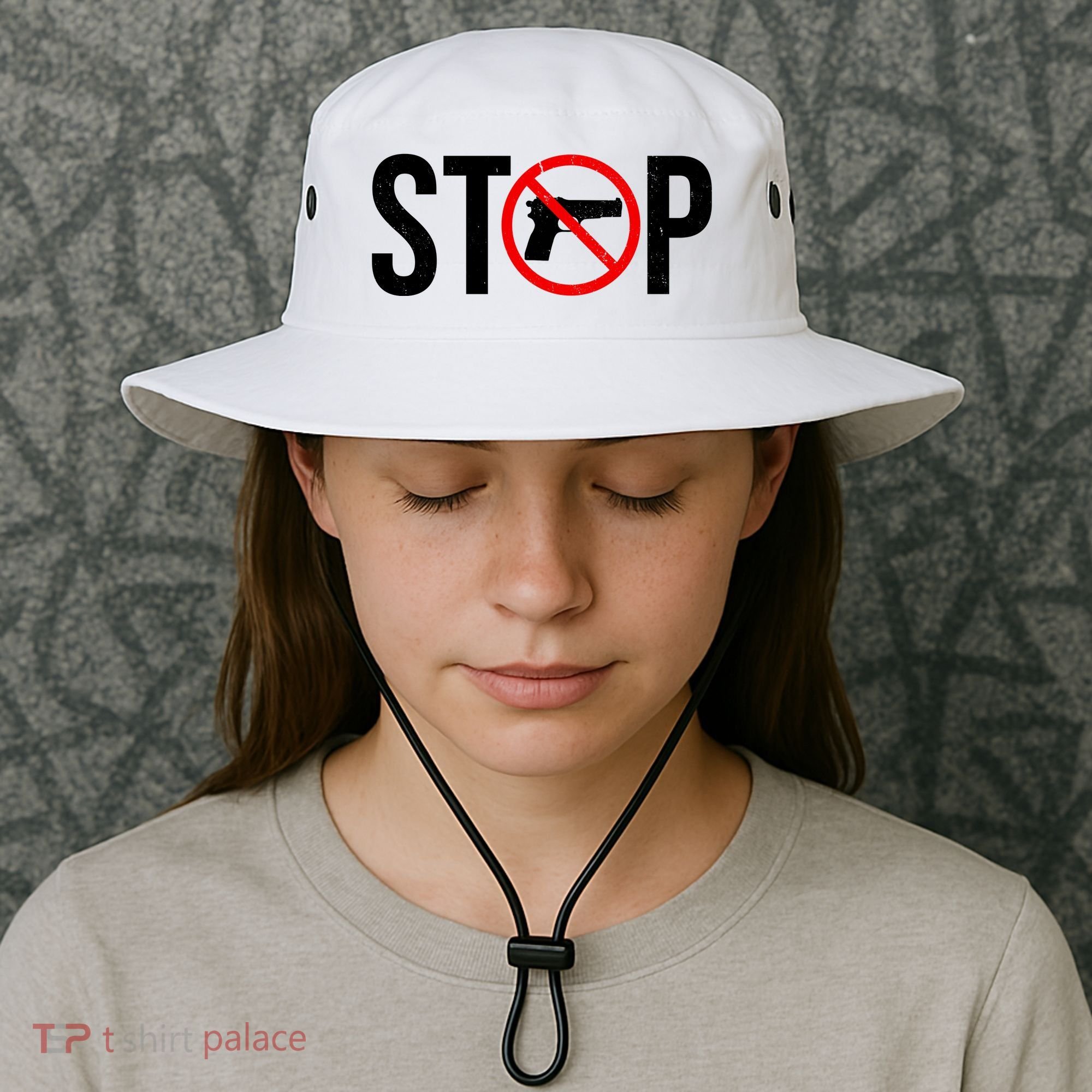 Stop Gun Violence Anti Guns Bucket Hat