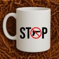 Stop Gun Violence Anti Guns Coffee Mug thumb 2