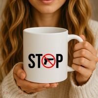 Stop Gun Violence Anti Guns Coffee Mug thumb 3