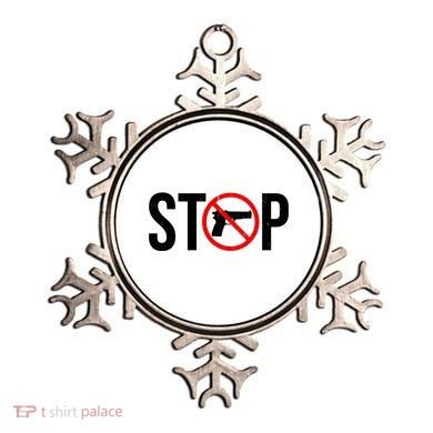 Stop Gun Violence Anti Guns Ornament