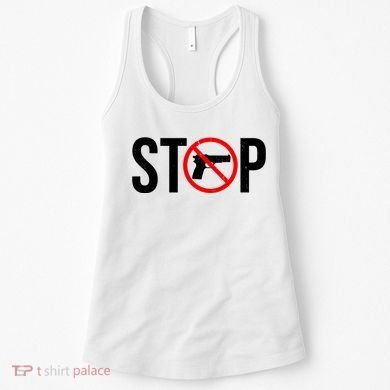 Stop Gun Violence Anti Guns Women's Tank Top