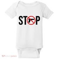Stop Gun Violence Anti Guns Baby Bodysuit thumb 0