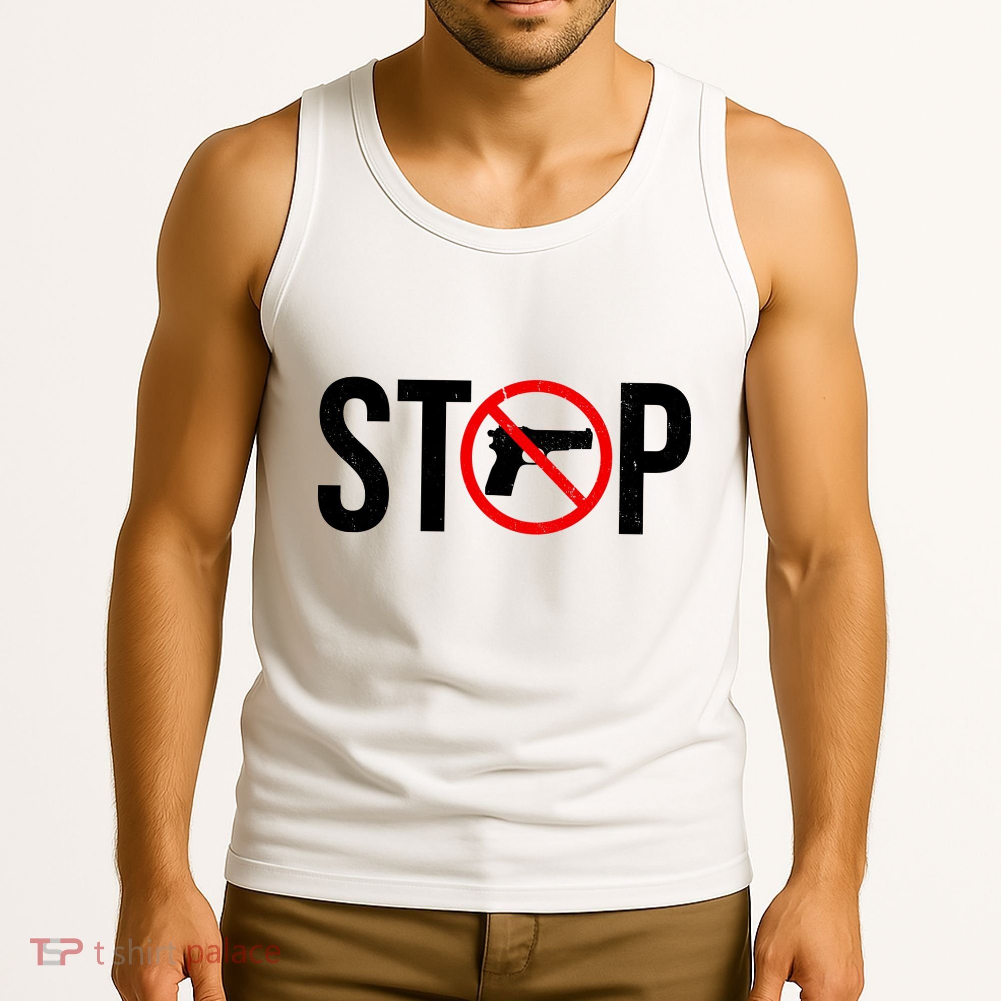 Stop Gun Violence Anti Guns Tank Top