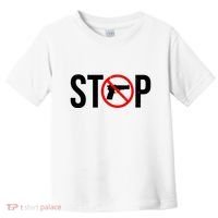 Stop Gun Violence Anti Guns Toddler T-Shirt thumb 0