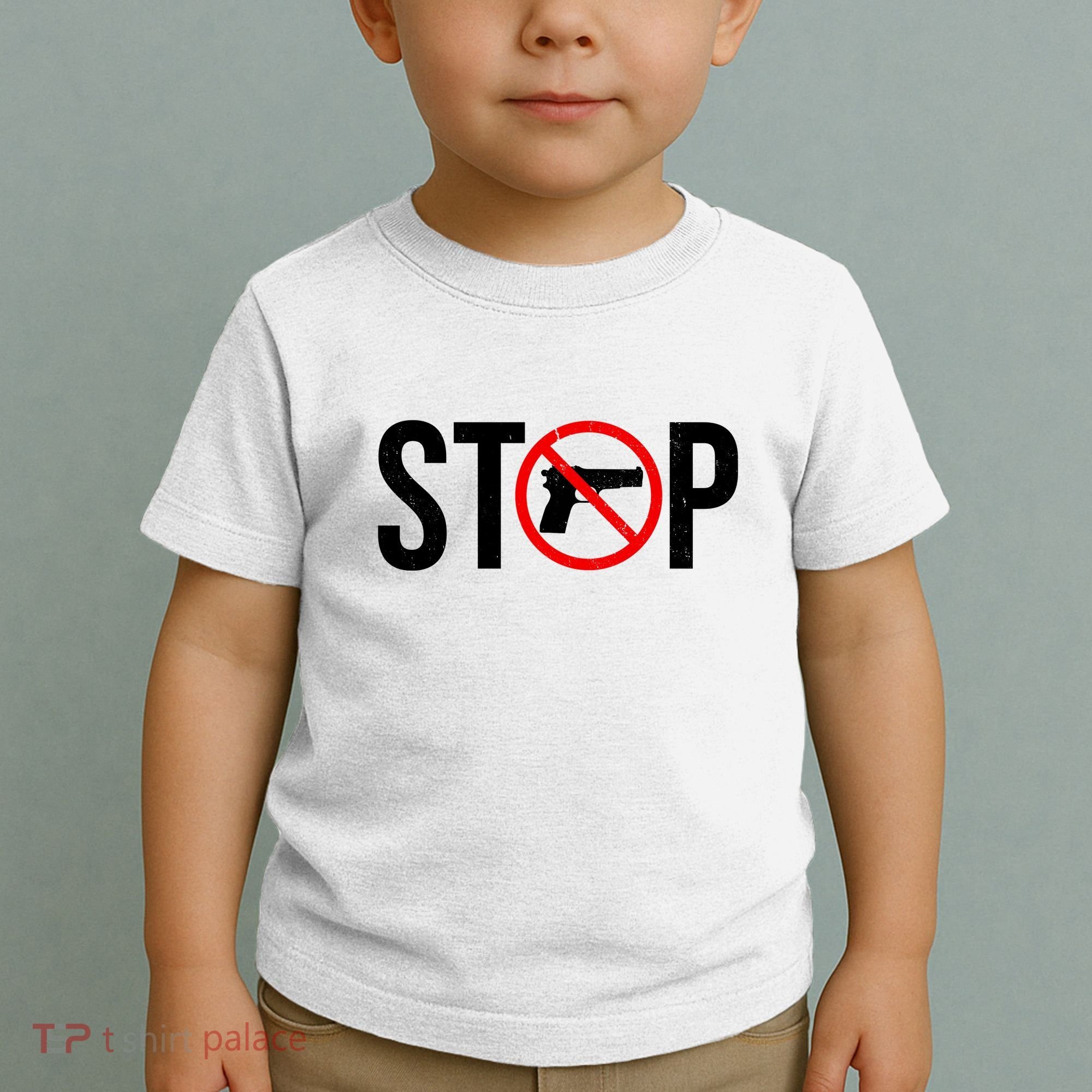 Stop Gun Violence Anti Guns Toddler T-Shirt