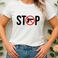Stop Gun Violence Anti Guns Women's T-Shirt thumb 2