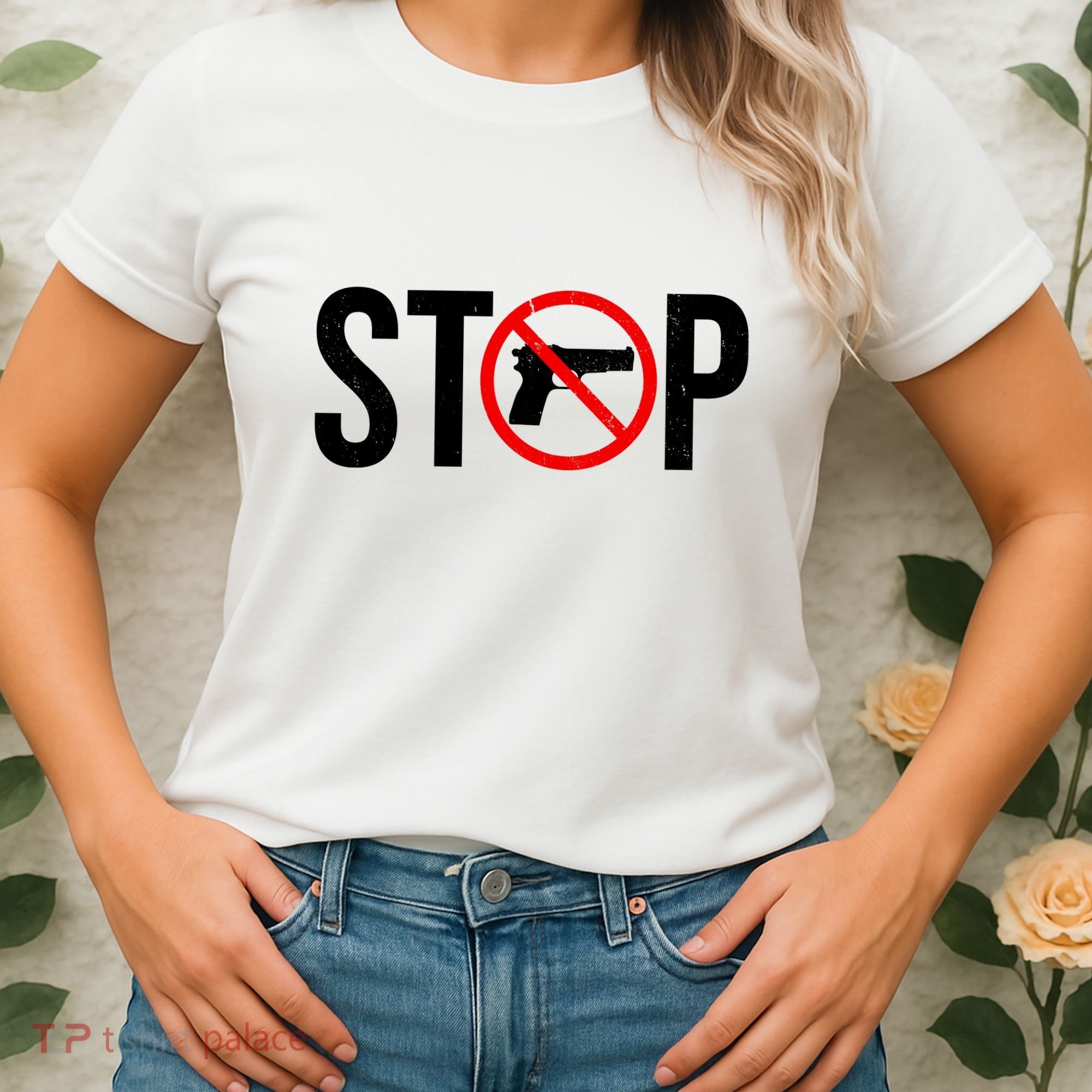Stop Gun Violence Anti Guns Women's T-Shirt