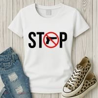 Stop Gun Violence Anti Guns Women's T-Shirt thumb 3